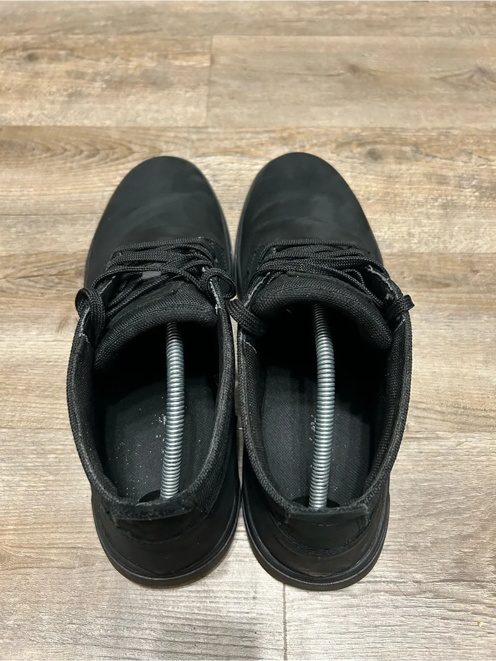 Timberland Groveton Men's Size 11.5 Black Casual Lace-Up Chukka Sneakers Boots